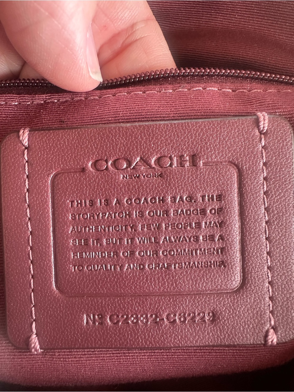 Coach Kacey Satchel C6229 Tangerine - Picture 6 of 7